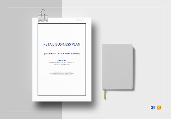 retail business plan template excel