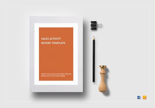 sales activity report template to edit