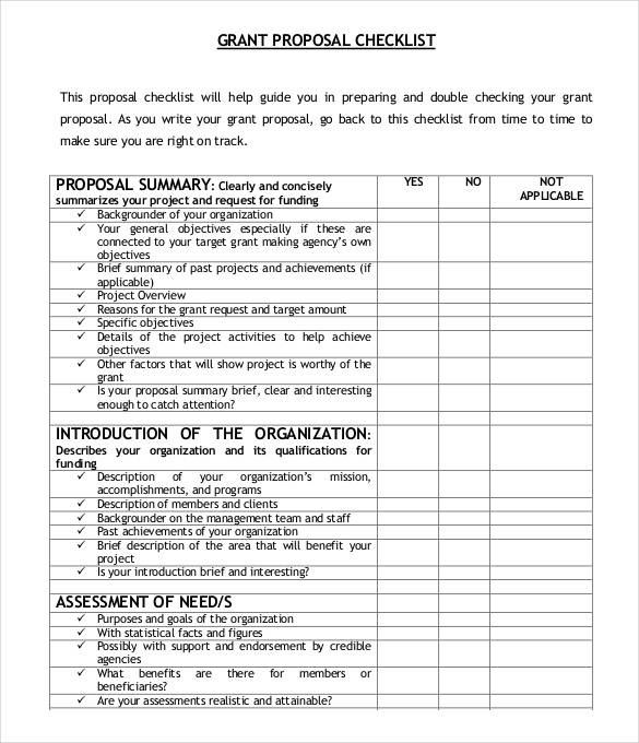 sample-blank-grant-proposal-checklist