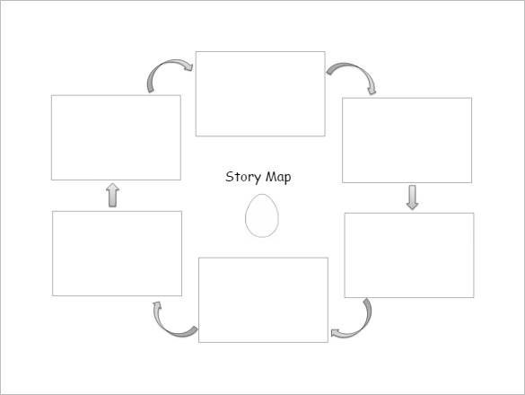 sample story map template for kids tes