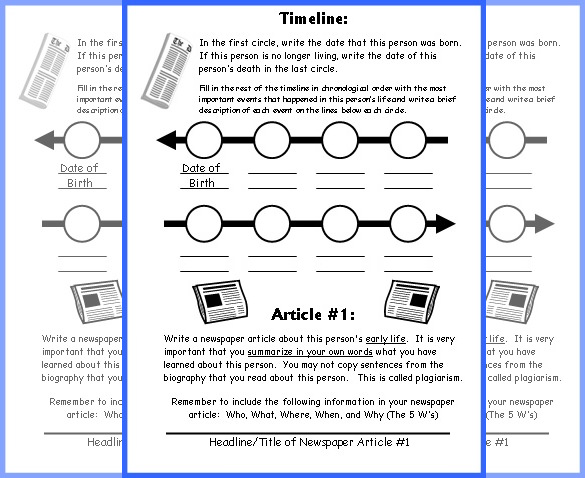 8+ Timeline Templates for Kids - DOC, PDF