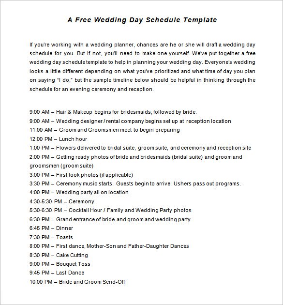 sample wedding checklist planning timeline template word download