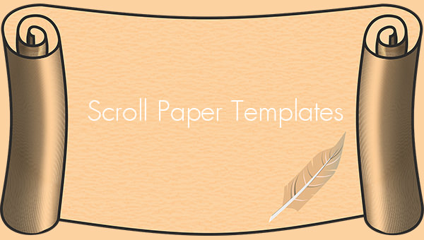 13 Scroll Paper Templates Psd Designs Free Premium Templates