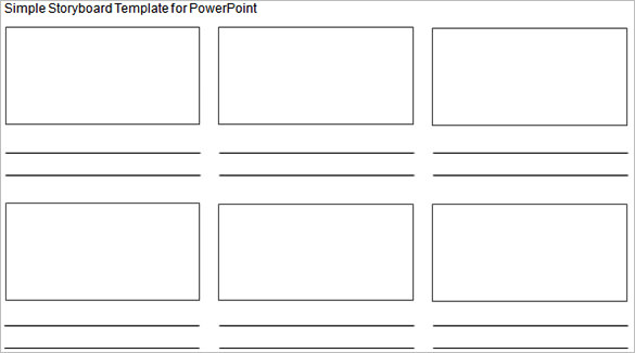 Storyboard Template Free Easy