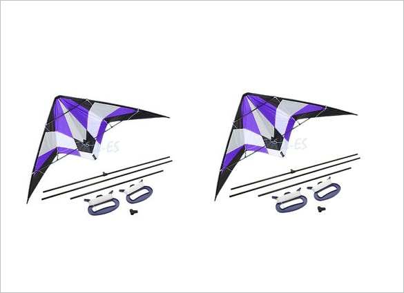 stunt kite template premium download