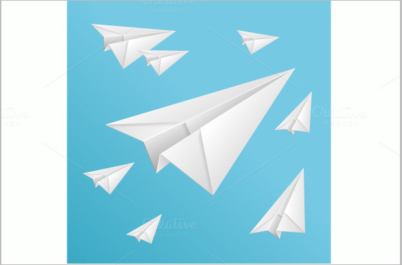 14+ Paper Airplane Templates - PSD, PDF | Free & Premium Templates