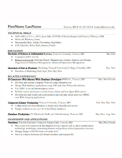 web-developer-no-experience-resume-template