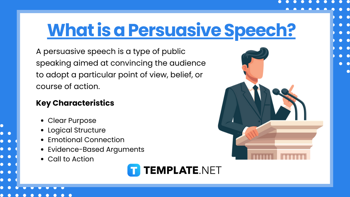 what is a persuasive speech