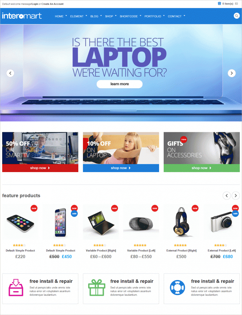 5  Best Computer Store WooCommerce Templates Themes