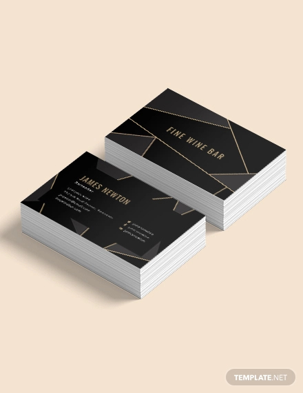 39+ Black Business Card Templates - Word, AI, PSD