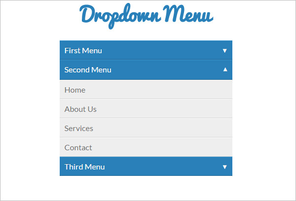 Html5 Css3 Jquery Dropdown Menus 16 Free Best Templates Free