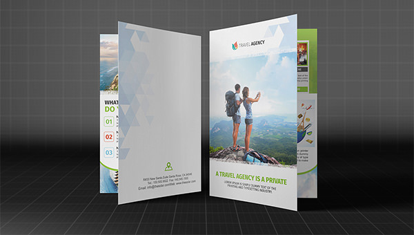 holiday brochure template