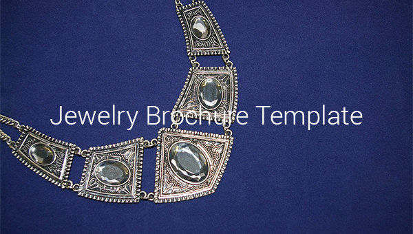 jewelry brochure templates