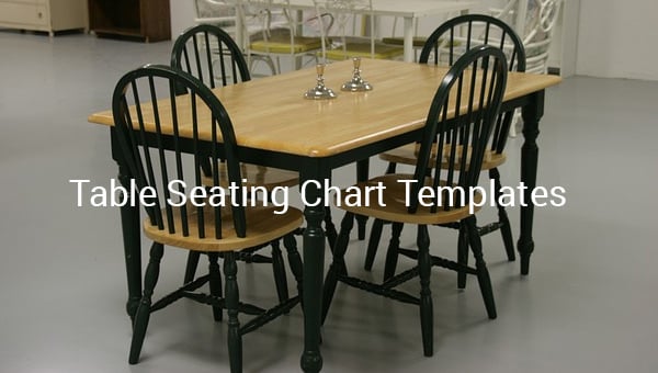 11 Table Seating Chart Templates Doc Pdf Excel Free