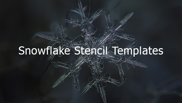 snowflake stencil templates