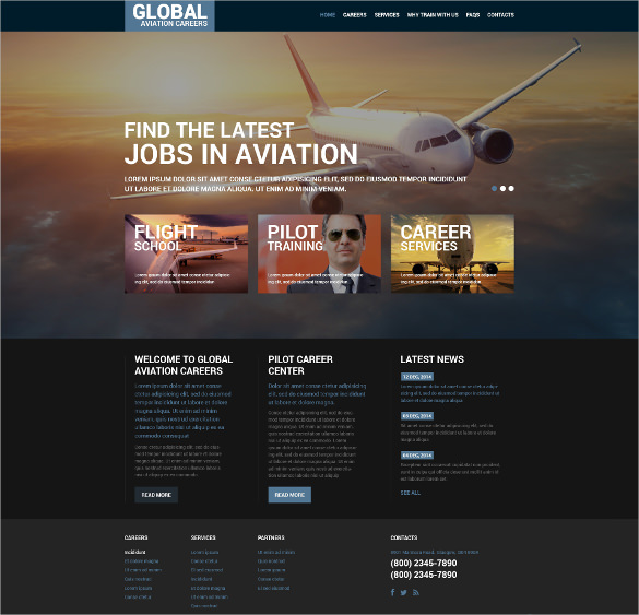 34+ Transportation Website Themes & Templates | Free & Premium Templates