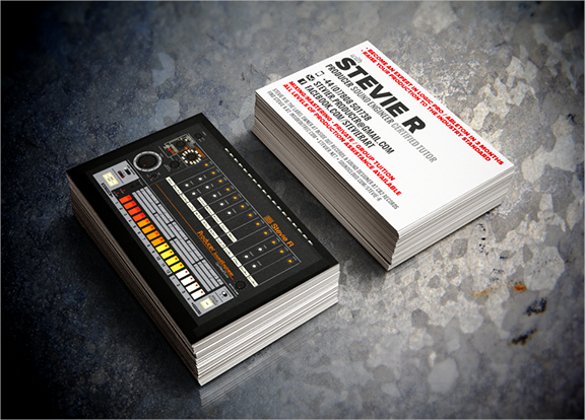 28+ DJ Business Cards Templates - Photoshop, Ms Word, Publisher, AI
