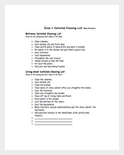 Detailed-Cleaning-List-Template