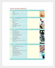 Sample-House-Cleaning-List-Template