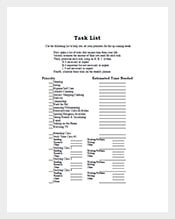 Sample-Task-List-Template