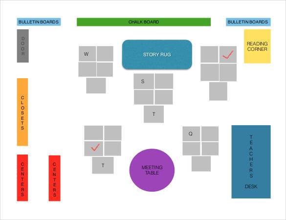 Blank Seating Chart Generator