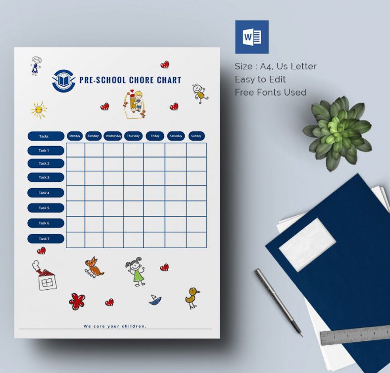 pre_school_chore_chart
