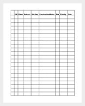 Blank-Volunteer-Schedule-Template-Free-Excel-Download