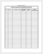 Free-Delivery-Schedule-Deviation-Analysis-Report-Printable