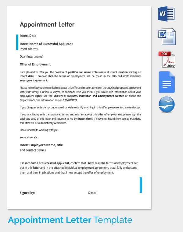 letter-of-appointment-template-free-download