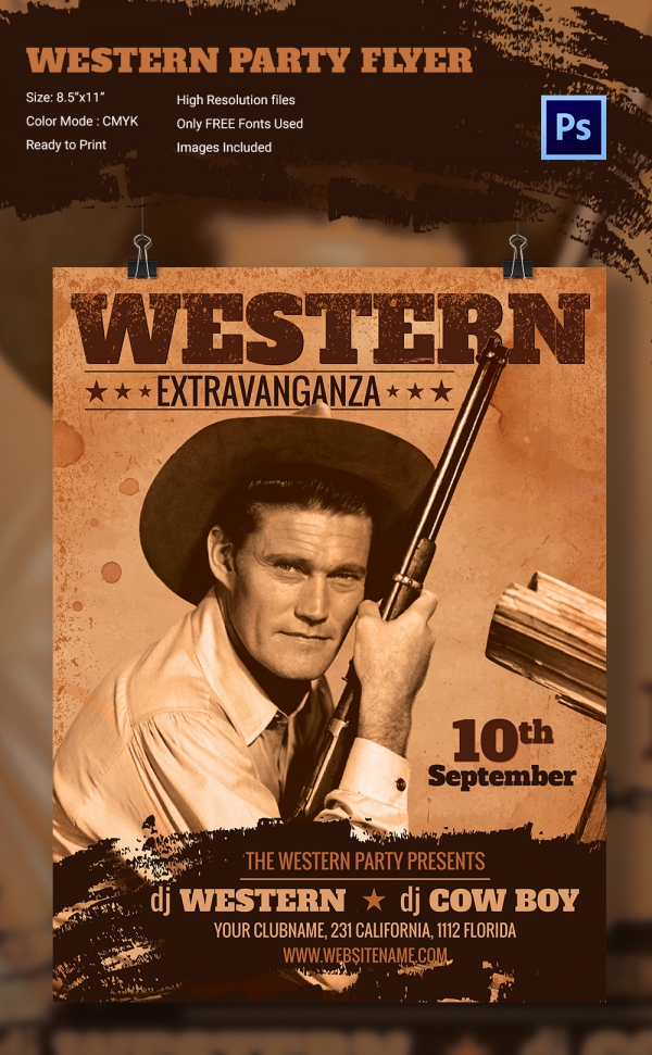 WesternParty_Flyer