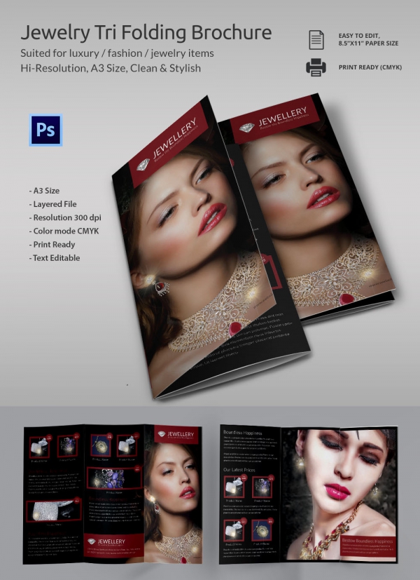 Jewelry_Tri_folding_brochure