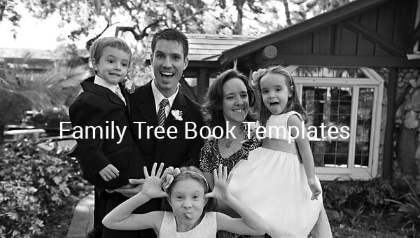 family tree book template
