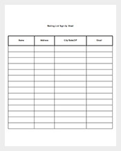 Email-List-Template-Word-Free-Download