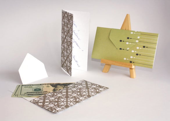 money envelope template for wedding