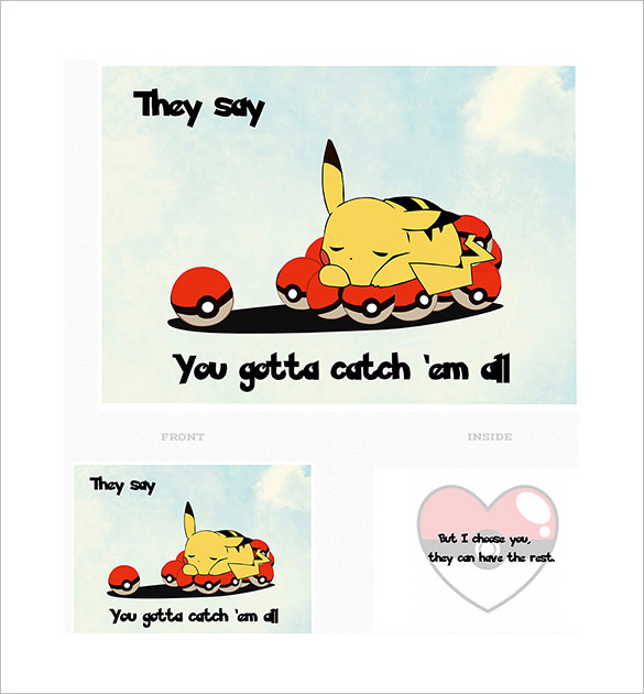 9+ Pokemon Card Templates - PSD, AI
