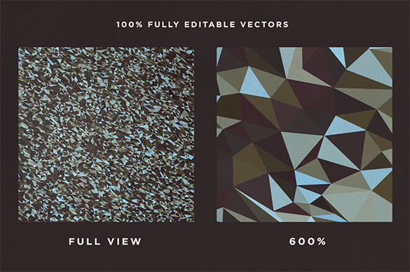 40 geometric vector patterns