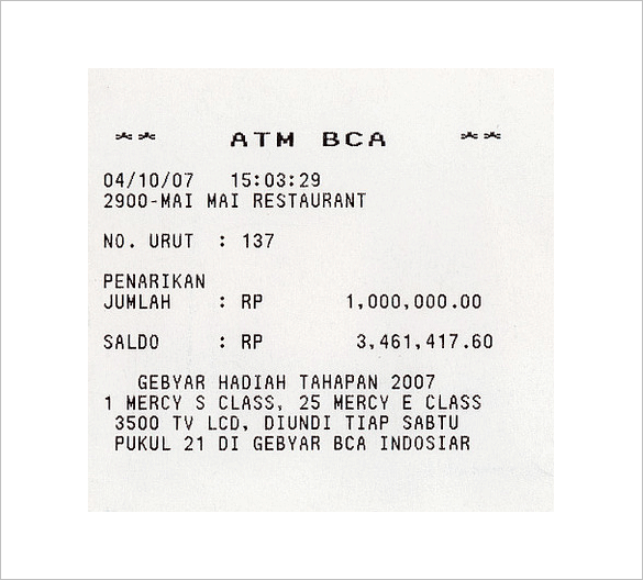 Fake bank transfer receipt generator