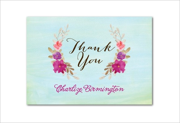 amazing baby shower thank you card