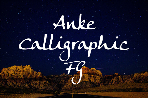 anke calligraphic fg