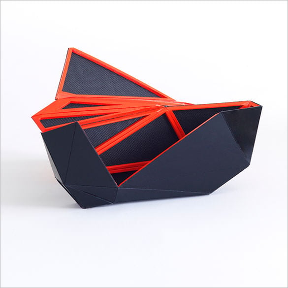 astonishing paper folding craft template