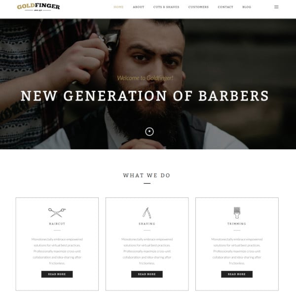 barbershop-joomla-template