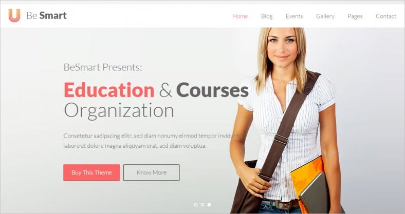 besmart education courses html template 788x