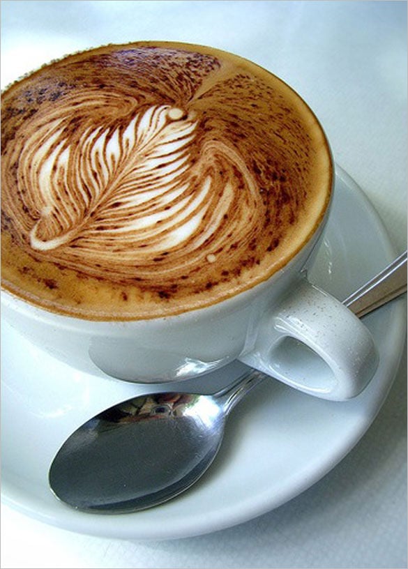 best coffee art in cup