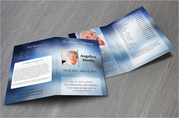 Obituary Program Template - 19+ Free Word, Excel, PDF, PSD, PPT Format ...