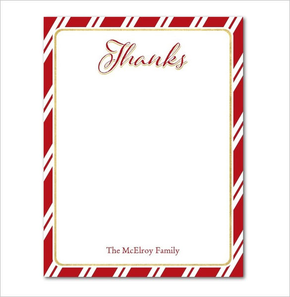 15+ Holiday Thank You Cards Free Printable PSD, PDF, EPS Format