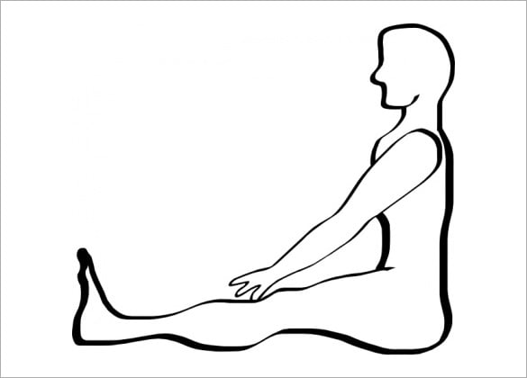 blank-yoga-human-body-outline-template
