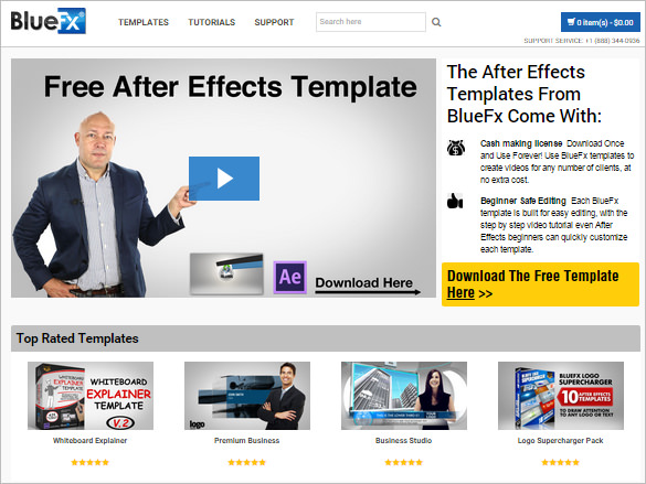 website launch after effects template free download