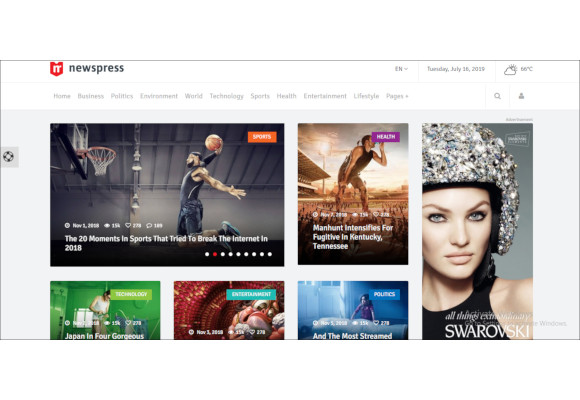 20+ News Bootstrap Themes & Templates
