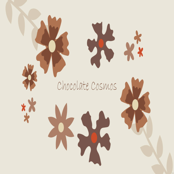 brown flower wallpaper