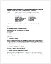 Business-Committee-Meeting-Minutes-Template